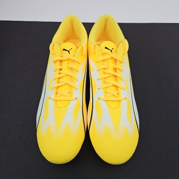 Puma Ultra Play FG/AG Voltage Pack Yellow White Black Men's Size 12.5 - Picture 2 of 7